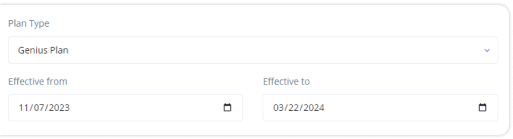 Plan types of package plans